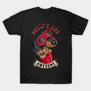 Dachshund's art Awesome T-Shirt